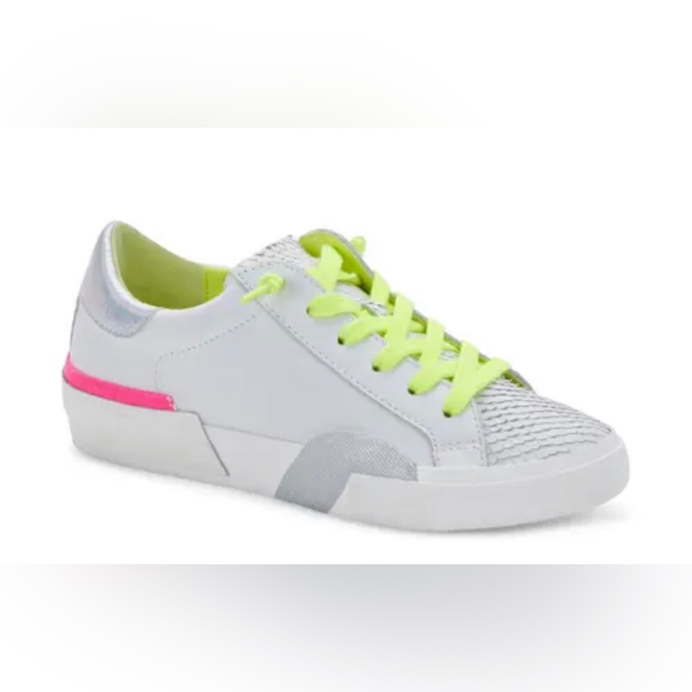 Dolce Vita Zina Sneaker in Neon Multi Leather